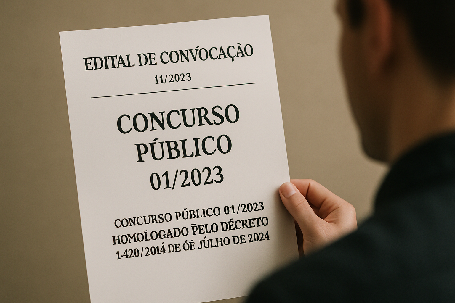 Edital de convocação 11/2025 CONCURSO PÚBLICO 01/2023